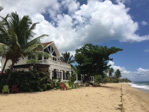 Tres Sirenas Oceanfront Bed and Breakfast from the beach